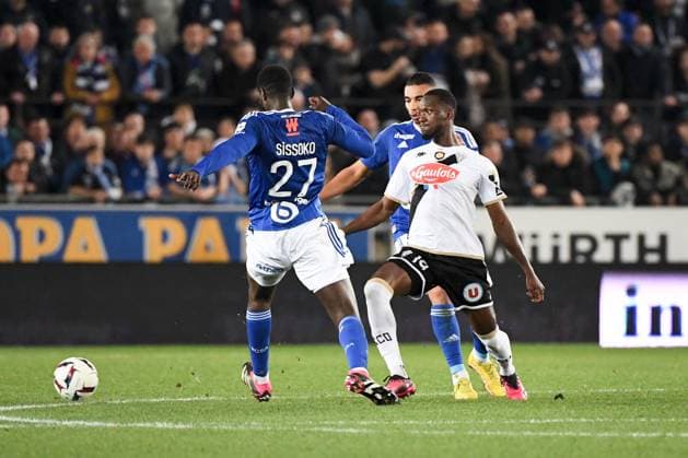 Fußball, Racing Straßburg - Angers SCO