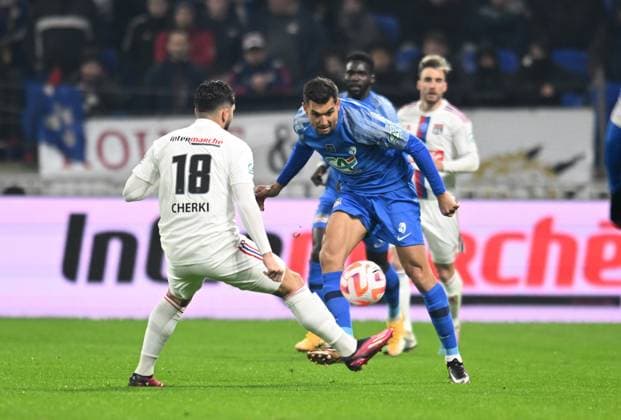 Fußball, Coupe de France, Olympique Lyon - Grenoble Foot 38