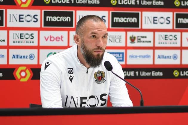 Fußball, OGC Nizza, Pressekonferenz