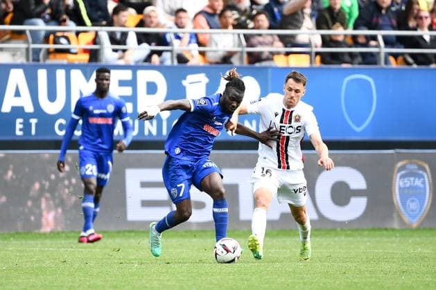 Fußball, ES Troyes AC - OGC Nizza