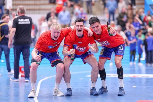 Handball, HBW Balingen-Weilstetten feiert Aufstieg in die Bundesliga