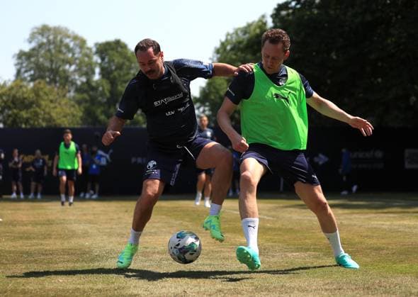 Fußball, Benefiz-Promi-Spiel, Soccer Aid for UNICEF 2023 - England and World XI Training