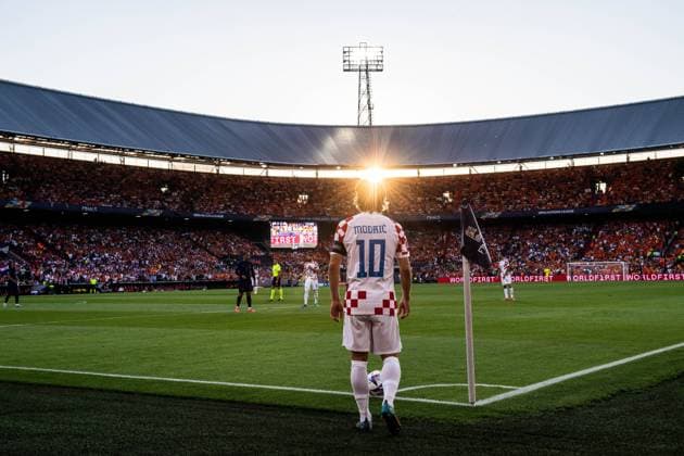 Fußball, FIFA WM 2026, Nationalteam Kroatien, 200. Länderspiel von Luka Modric, Archivbilder
