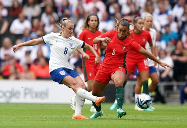 Fußball, Frauen Länderspiel, England - Portugal