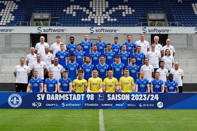 Fußball, SV Darmstadt 98 Porträttermin 2023 2024