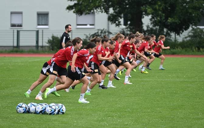 Fußball, Frauen, RL Nordost, 1. FC Union Berlin Trainingsauftakt