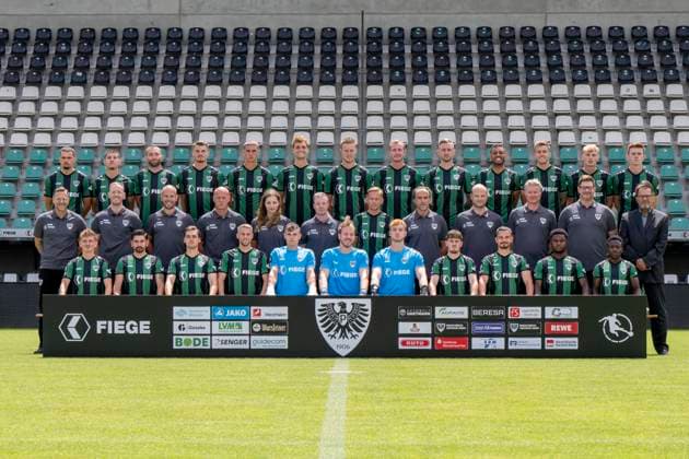 Fußball, 3. Liga, SC Preußen Münster Porträttermin 2023 2024
