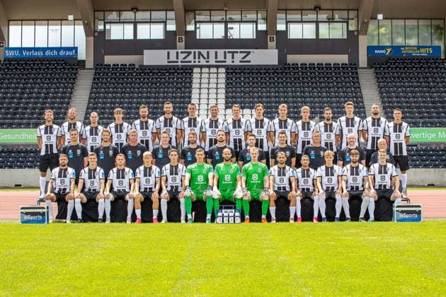 Fußball, 3. Liga, SSV Ulm 1846 Porträttermin 2023 2024