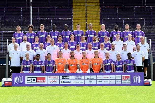 Fußball, 2. BL, VfL Osnabrück Porträttermin 2023 2024