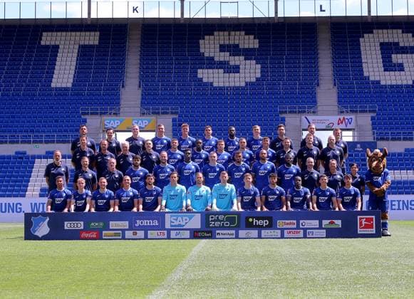 Fußball, TSG 1899 Hoffenheim Porträttermin 2023 2024