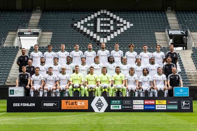 Fußball, Borussia Mönchengladbach Porträttermin 2023 2024