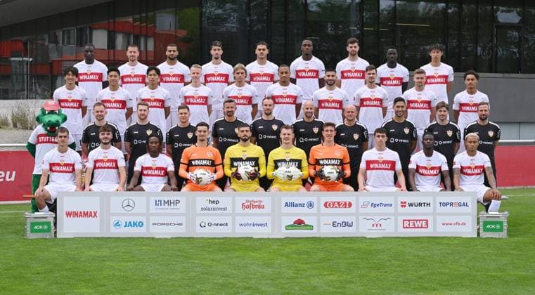Fußball, VfB Stuttgart Porträttermin 2023 2024