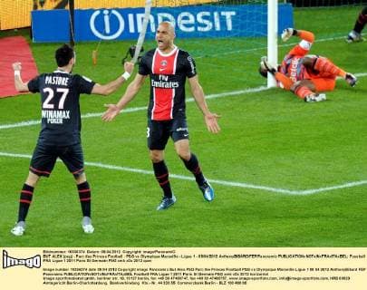 Fußball, Frankreich, Ligue 1, Paris St. Germain - Olympique Marseille 2:1