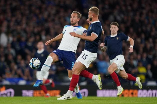 Fußball, Schottland - England