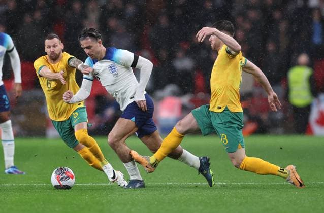 Fußball, Länderspiel, England - Australien