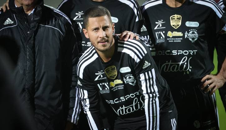 Fußball, Benefiz, Variety Club France - Team Calais, mit Eden Hazard