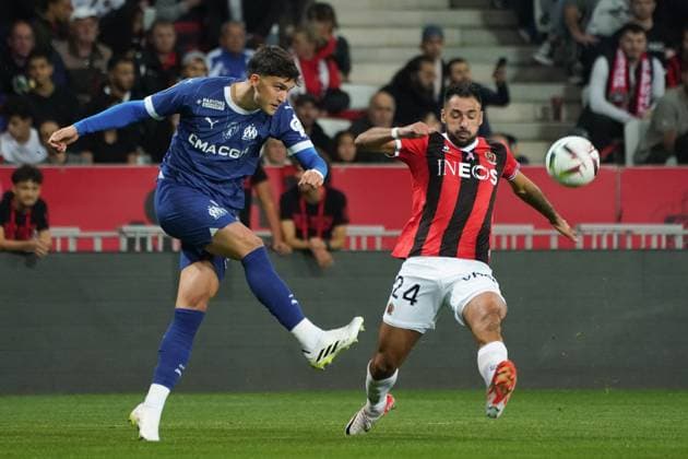 Fußball, OGC Nizza - Olympique Marseille