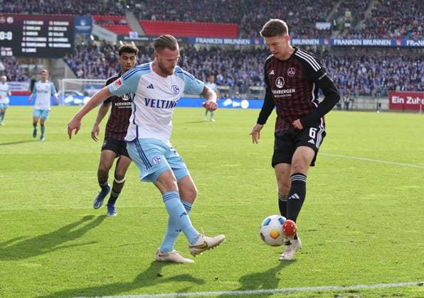 Fußball, 2. BL, 1. FC Nürnberg - FC Schalke 04