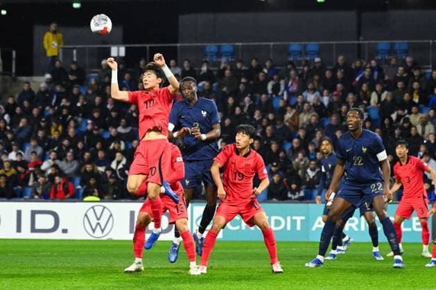 Fußball, U21, Frankreich - Südkorea