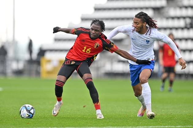 Fußball, U20, Belgien - Frankreich