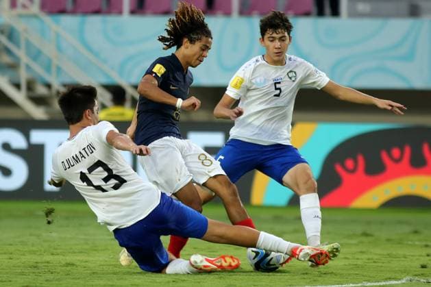Fußball, U17 WM, Frankreich - Usbekistan