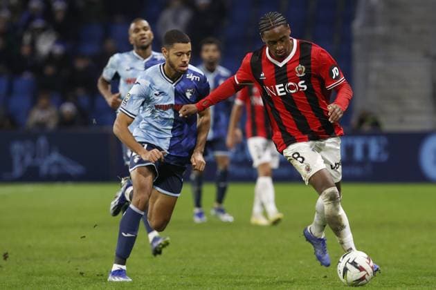 Fußball, AC Le Havre - OGC Nizza