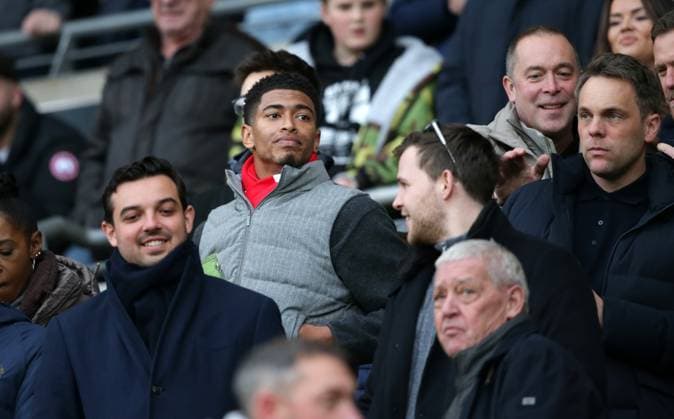 Fußball, Jude Bellingham zu Gast bei Fußballspiel Hull City - AFC Sunderland