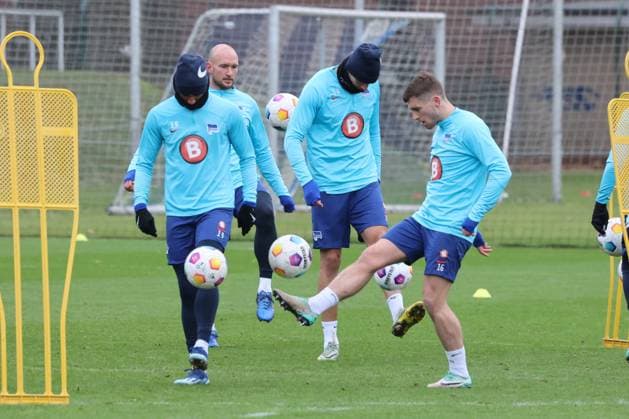 Fußball, 2. BL, Hertha BSC, Training
