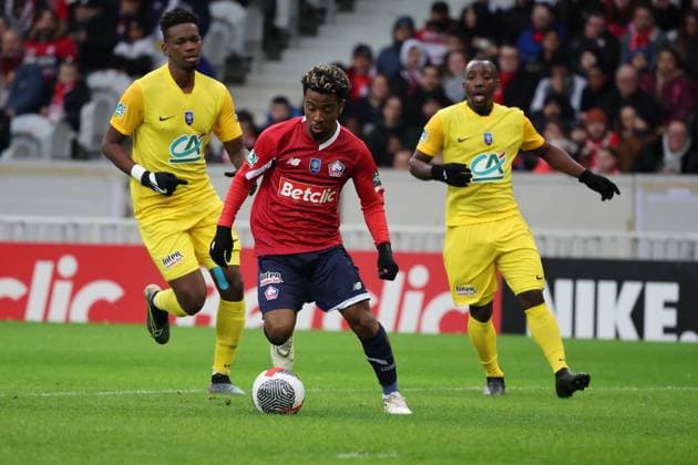 Fußball, Coupe de France, OSC Lille - Golden Lion St. Joseph