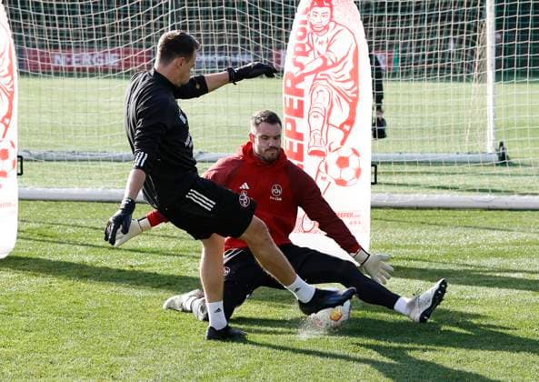 Fußball, 2. BL, 1. FC Nürnberg, Trainingslager in Marbella