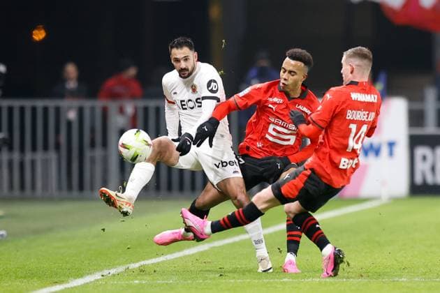 Fußball, Stade Rennes - OGC Nizza