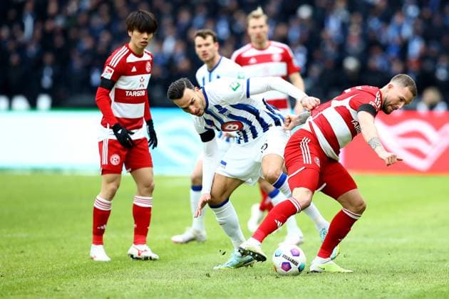 Fußball, 2. BL, Hertha BSC - Fortuna Düsseldorf
