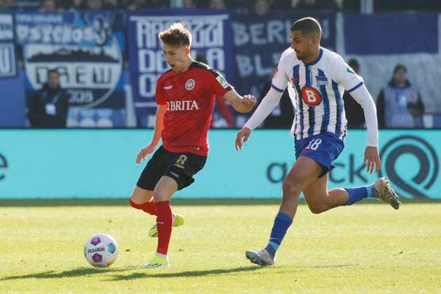Fußball, 2. BL, SV Wehen Wiesbaden - Hertha BSC