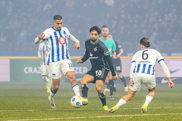 Fußball, 2. BL, Hertha BSC - Hamburger SV