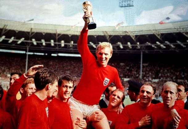 Beginn der Fußball-Weltmeisterschaft 1966 in England, 60. Jahrestag am 11. Juli