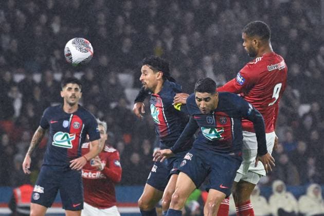 Fußball, Coupe de France, Paris St. Germain - Stade Brest