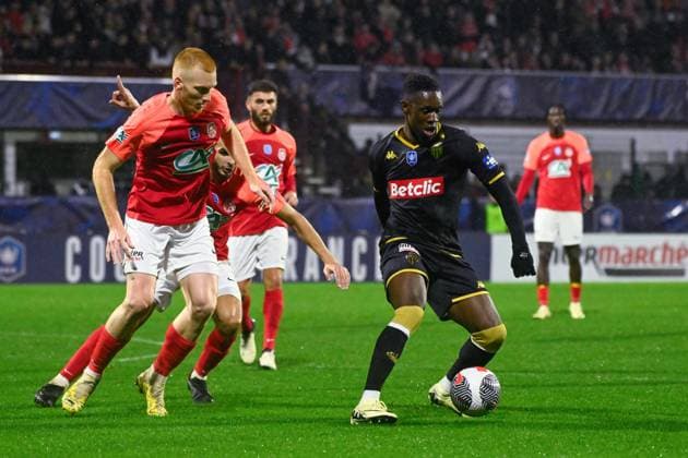 Fußball, Coupe de France, FC Rouen - AS Monaco