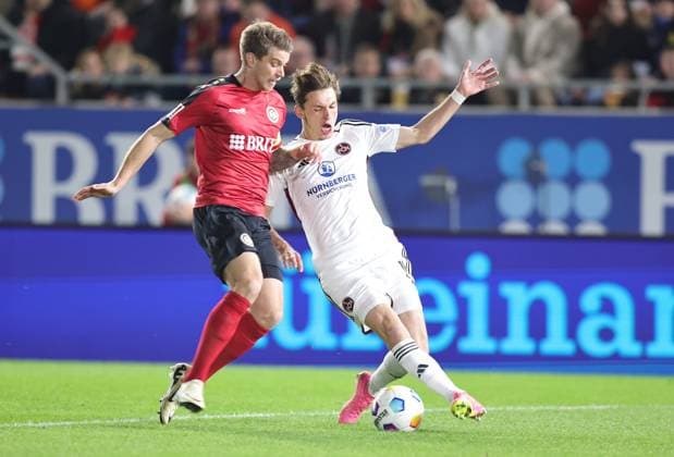 Fußball, 2. BL, SV Wehen Wiesbaden - 1. FC Nürnberg