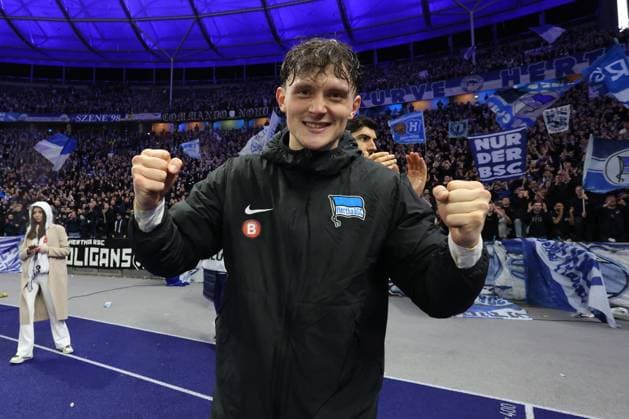 Fußball, 2. BL, Hertha BSC, Fabian Reese verlängert seinen Vertrag bis 2028 - Archivbilder