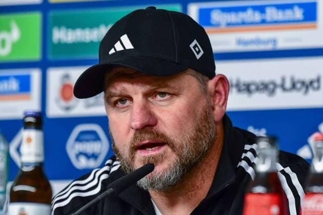 Fußball, 2. BL, Hamburger SV, Steffen Baumgart Präsentation, Pressekonferenz