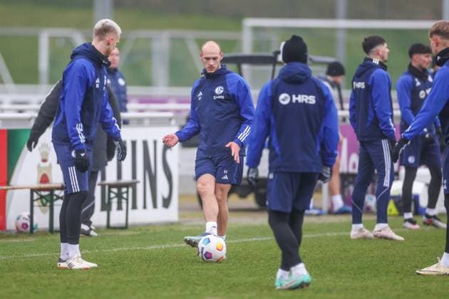 Fußball, 2. BL, FC Schalke 04, Training