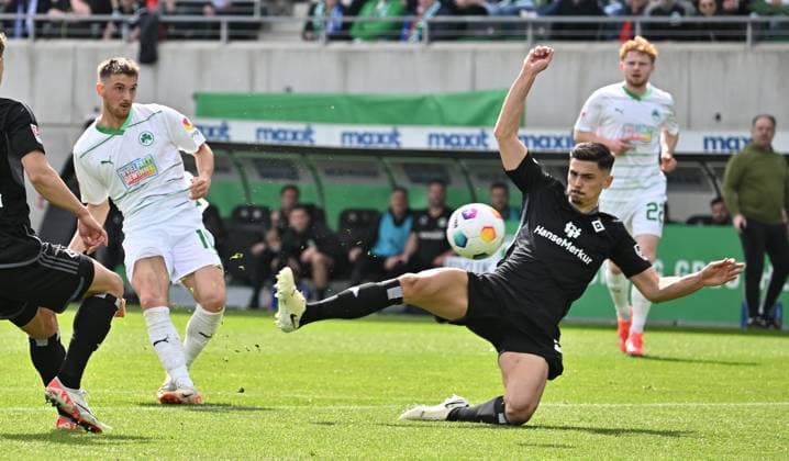 Fußball, 2. BL, SpVgg Greuther Fürth - Hamburger SV