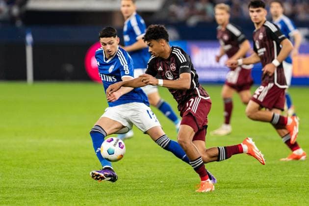 Fußball, 2. BL, FC Schalke 04 - 1. FC Nürnberg