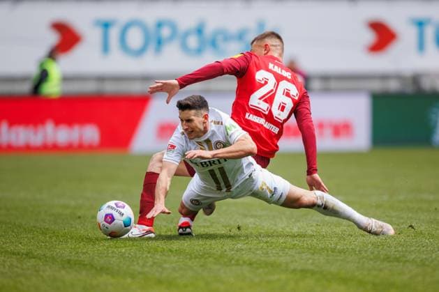 Fußball, 2. BL, 1. FC Kaiserslautern - SV Wehen Wiesbaden