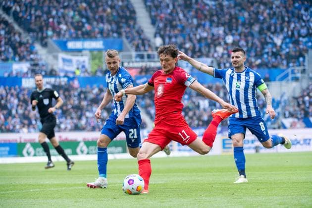Fußball, 2. BL, Karlsruher SC - Hertha BSC