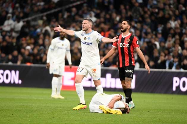 Fußball, Olympique Marseille - OGC Nizza