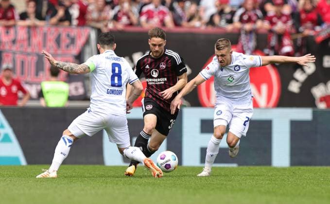 Fußball, 2. BL, 1. FC Nürnberg - Karlsruher SC
