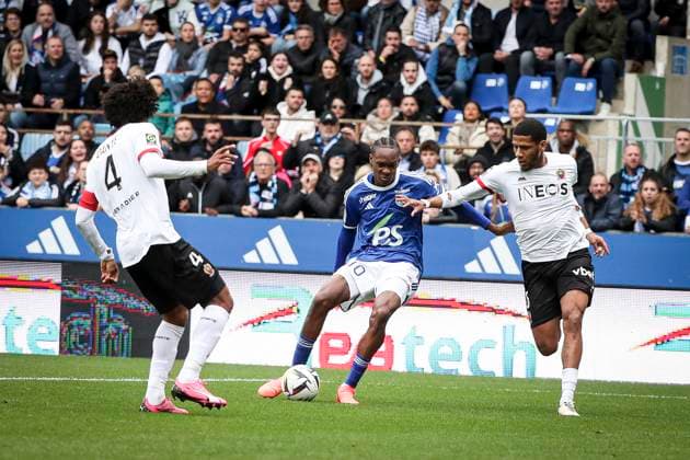 Fußball, Racing Straßburg - OGC Nizza