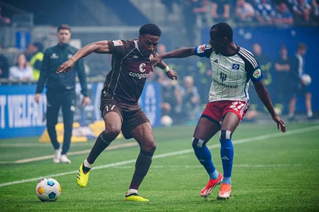 Fußball, 2. BL, Hamburger SV - FC St. Pauli