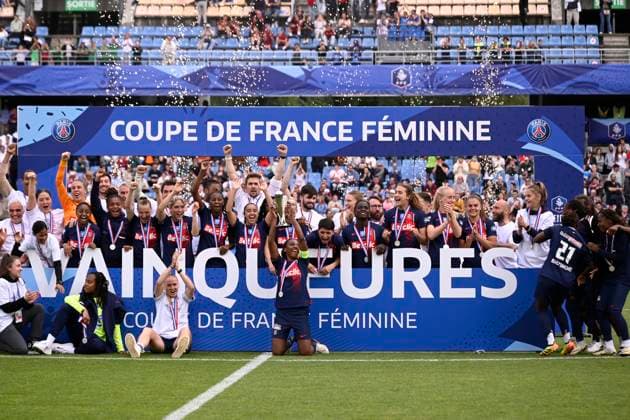 Fußball, Coupe de France Frauen, Paris St. Germain - FC Fleury 91